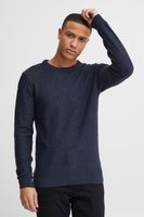 classique 11 PROJECT PRTill Fine homme pull maille fine avec col rond pull en maille 21301004-ME-1940101 Bleu