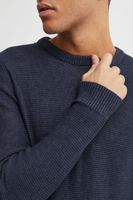 classique 11 PROJECT PRTill Fine homme pull maille fine avec col rond pull en maille 21301004-ME-1940101 Bleu