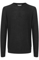 classique 11 PROJECT PRTill Fine homme pull maille fine avec col rond pull en maille 21301004-ME-194008 Noir