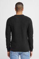 classique 11 PROJECT PRTill Fine homme pull maille fine avec col rond pull en maille 21301004-ME-194008 Noir