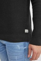 classique 11 PROJECT PRTill Fine homme pull maille fine avec col rond pull en maille 21301004-ME-194008 Noir