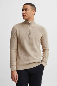 classico 11 PROJECT PRTillmann Fine uomo maglione troyer con collo alto pullover 21301005-ME-1513041 Beige