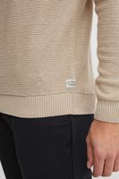 classico 11 PROJECT PRTillmann Fine uomo maglione troyer con collo alto pullover 21301005-ME-1513041 Beige