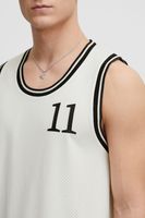 classico 11 PROJECT PRZayden uomo canotta con girocollo maglia senza maniche 21301016-ME-110103 Bianco