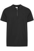 klassisches SOLID SDZakir Herren Poloshirt mit Reißverschluss Shirt 21301022-ME-194008 Schwarz