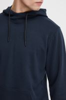 classic SOLID SDQuinton men's hoodie in sweat fabric hooded sweatshirt 21301037-ME-1940101 Blue
