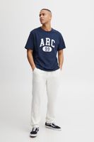 klassisches SOLID SDFinlee Herren T-Shirt mit Rundhals Shirt 21107749-194010 Blau