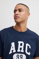 klassisches SOLID SDFinlee Herren T-Shirt mit Rundhals Shirt 21107749-194010 Blau