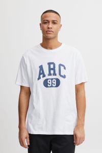 klassisches SOLID SDFinlee Herren T-Shirt mit Rundhals Shirt 21107749-110601 Weiß