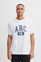 klassisches SOLID SDFinlee Herren T-Shirt mit Rundhals Shirt 21107749-110601 Weiß