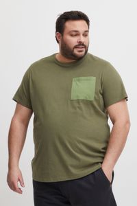 klassisches BLEND BHBenedikt BT Herren T-Shirt mit Rundhals Shirt Große Größen 20716313ME-190515 Grün