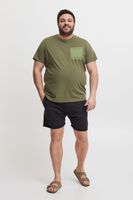 klassisches BLEND BHBenedikt BT Herren T-Shirt mit Rundhals Shirt Große Größen 20716313ME-190515 Grün