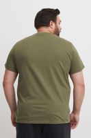 klassisches BLEND BHBenedikt BT Herren T-Shirt mit Rundhals Shirt Große Größen 20716313ME-190515 Grün