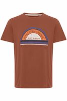 classic BLEND men's T-shirt with crew neck shirt 20715022-191333 Red