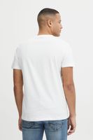 klassisches BLEND Herren T-Shirt mit Rundhals Shirt 20715022-110602 Weiß