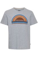 classic BLEND men's T-shirt with crew neck shirt 20715022-200274 Grey