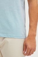 klassisches BLEND Herren T-Shirt mit Rundhals Shirt 20715043-144210 Blau