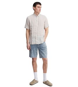 klassische CASUAL FRIDAY Herren Jeansshorts mit Reißverschluss Denimshorts 20504680-200438 Blau