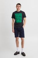 klassisches CASUAL FRIDAY CFThor Herren T-Shirt mit Rundhals Shirt 20504716-194013 Blau