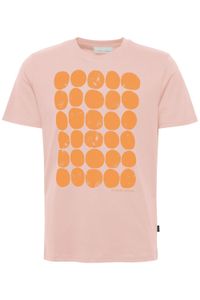 klassisches CASUAL FRIDAY CFThor Herren T-Shirt mit Rundhals Shirt 20504716-141506 Rosa