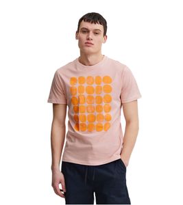 klassisches CASUAL FRIDAY CFThor Herren T-Shirt mit Rundhals Shirt 20504716-141506 Rosa