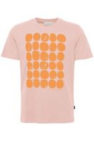 klassisches CASUAL FRIDAY CFThor Herren T-Shirt mit Rundhals Shirt 20504716-141506 Rosa
