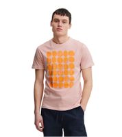 klassisches CASUAL FRIDAY CFThor Herren T-Shirt mit Rundhals Shirt 20504716-141506 Rosa