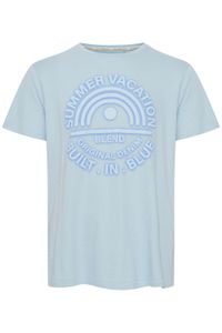 klassisches BLEND Herren T-Shirt mit Rundhals Shirt 20715675-144210 Blau