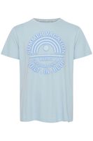 klassisches BLEND Herren T-Shirt mit Rundhals Shirt 20715675-144210 Blau