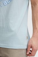 klassisches BLEND Herren T-Shirt mit Rundhals Shirt 20715675-144210 Blau