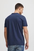 klassisches BLEND Herren T-Shirt mit Rundhals Shirt 20715675-194024 Blau