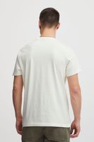 klassisches BLEND Herren T-Shirt mit Rundhals Shirt 20715675-110602 Weiß