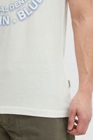 klassisches BLEND Herren T-Shirt mit Rundhals Shirt 20715675-110602 Weiß
