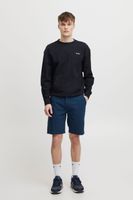 klassische BLEND Herren Chino Shorts mit Knopf und Reißverschluss Shorts 20715732-194024 Blau