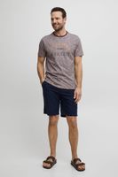 klassisches FQ1924 FQIvar Herren T-Shirt mit Rundhals Shirt 21900538-ME-191619 Braun