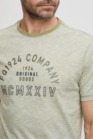 classique FQ1924 FQIvar homme T-shirt avec col rond T-shirt homme 21900538-ME-170115 Vert