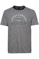 clásica FQ1924 FQIvar hombre camiseta con cuello redondo camiseta hombre 21900538-ME-194011 Gris