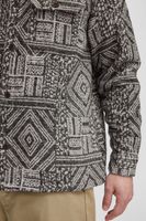 klassisches SOLID SDGestin Herren Langarmhemd aus Synthetik Hemd 21107906-194008 Schwarz