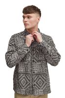 klassisches SOLID SDGestin Herren Langarmhemd aus Synthetik Hemd 21107906-194008 Schwarz