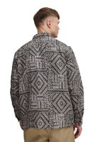 klassisches SOLID SDGestin Herren Langarmhemd aus Synthetik Hemd 21107906-194008 Schwarz