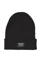 klassische SOLID SDIrwin Herren Beanie aus Synthetik Mütze 21301127-ME-194008 Schwarz