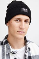 klassische SOLID SDIrwin Herren Beanie aus Synthetik Mütze 21301127-ME-194008 Schwarz