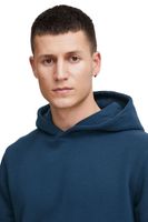 klassischer 11 PROJECT PRRavn Herren Kapuzenpullover aus Sweat Hoodie 20716672ME-194024 Blau