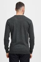 classic BLEND BHCerstan men's fine knit sweater with crew neck knit sweater 20716722ME-200278 Grey