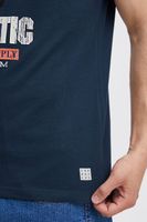 classic BLEND BHOrion men's T-shirt with crew neck shirt 20716730ME-194024 Blue