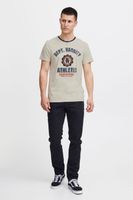 classic BLEND BHOrion men's T-shirt with crew neck shirt 20716730ME-141107 Grey