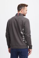 classique FQ1924 FQWilliam homme pull troyer avec col montant pull-over 21900589-190201 Gris