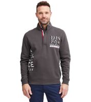 classique FQ1924 FQWilliam homme pull troyer avec col montant pull-over 21900589-190201 Gris
