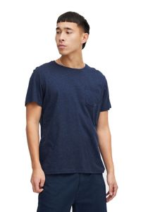 klassisches BLEND Herren T-Shirt mit Rundhals Shirt 20716510-194024 Blau