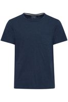 klassisches BLEND Herren T-Shirt mit Rundhals Shirt 20716510-194024 Blau